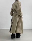 London Robe Overfit Long Trench Coat