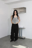 Piece Eyelet Cargo Pants