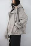 Cotton Balloon Hood Field Jumper