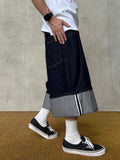 Roll Up Maxi Bermuda Selvedge Denim