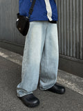 Milk Washed Wide Denim