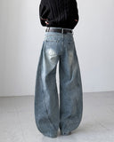 Frost Curve Wide Denim