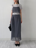 Rookie Chiffon Layered Bustier
