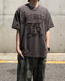 Pigment Camo Applique Short Sleeve T-Shirt