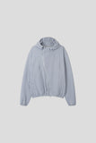 Light Curved Hooded Jacket