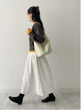Weekly Tencel See-through Long Sleeve T-shirt