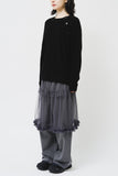 Miz Open Button Knit