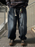 Dart Balloon Wide Washed Denim