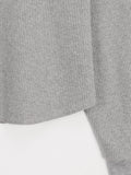 Berg Cropped Waffle Top
