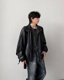 Cynical Crop Leather Jacket