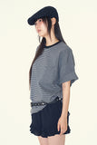 Trivae stripe loose tee