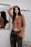 Desert black washing denim