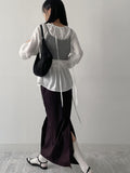 Fuse String Loose Fit Blouse