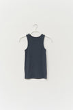 (W) Bean Ribbed Sleeveless