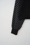 (W) Monk Dot Zip Up