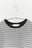(W) Pesto Striped Top