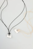 Shell drop adjustable necklace