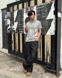 Time crop short-sleeve t-shirt