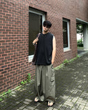 Pigment Stripe Over Sleeveless