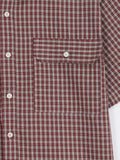 Syd Cropped Check Shirt