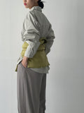 Davi Belted Wide Slacks