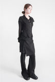ZIP SLIT BLOUSE