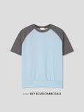 Purin Color Raglan Top
