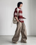 Yuushi Pintuck Wide Pants