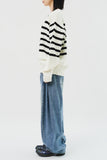 Reon Striped Round Knit