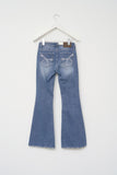(W) Stitch Low-rise Bootscut Denim