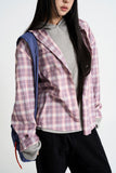Western check over shirt