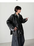 Coober Stitch Leather Shirt
