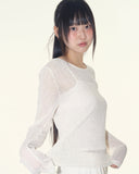 Lunair linen loose long sleeve