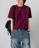 Tiny Pocket Crop Short Sleeve