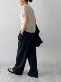 Florence Two Tuck Wide Slacks