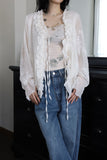 Pony Flower Frill Blouse