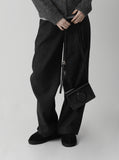 Herringbone Wide Slacks