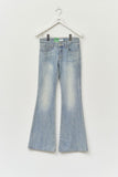 (W) Sen Low-rise Bootscut Denim
