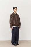 Peanut Leather Jacket