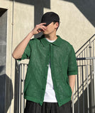 Summer Net Half Cardigan