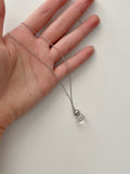 Gored Drop Layered Necklace
