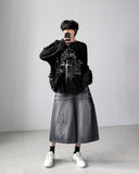 Hyke Black Bermuda Denim