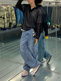 Monster Air Cargo Denim Pants