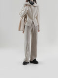 [Premium] Cory Two-Way Zip Up Knit