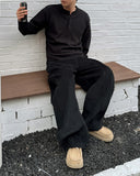 Roa Henley Neck Long Sleeve