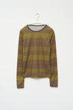 (W) Loops Printed Top