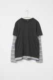 May Striped Layered Top