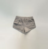Perry Low-Rise Wool Short Pants (light gray)