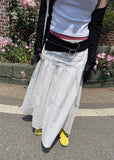 NUO PLEATS MAXI SKIRT