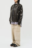 Perry Carpenter Leather Jacket